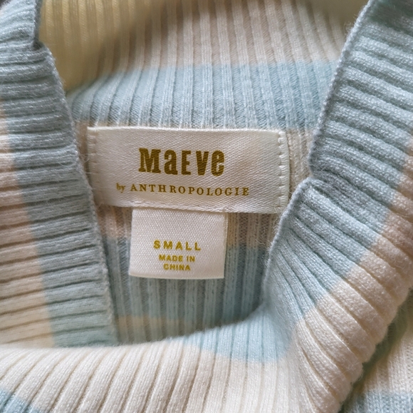 Mock turtle neck sweater from Anthropologie,  size small - Picture 6 of 6